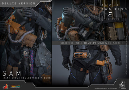 Death Stranding 2: On The Beach: Sam: Deluxe Version: 1/6th - Hot Toys Action Figures