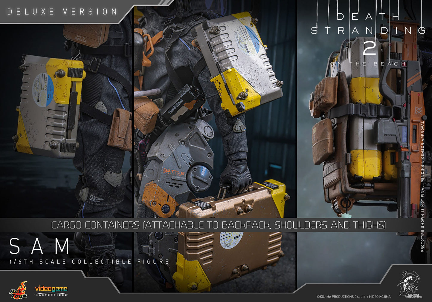 Death Stranding 2: On The Beach: Sam: Deluxe Version: 1/6th - Hot Toys Action Figures