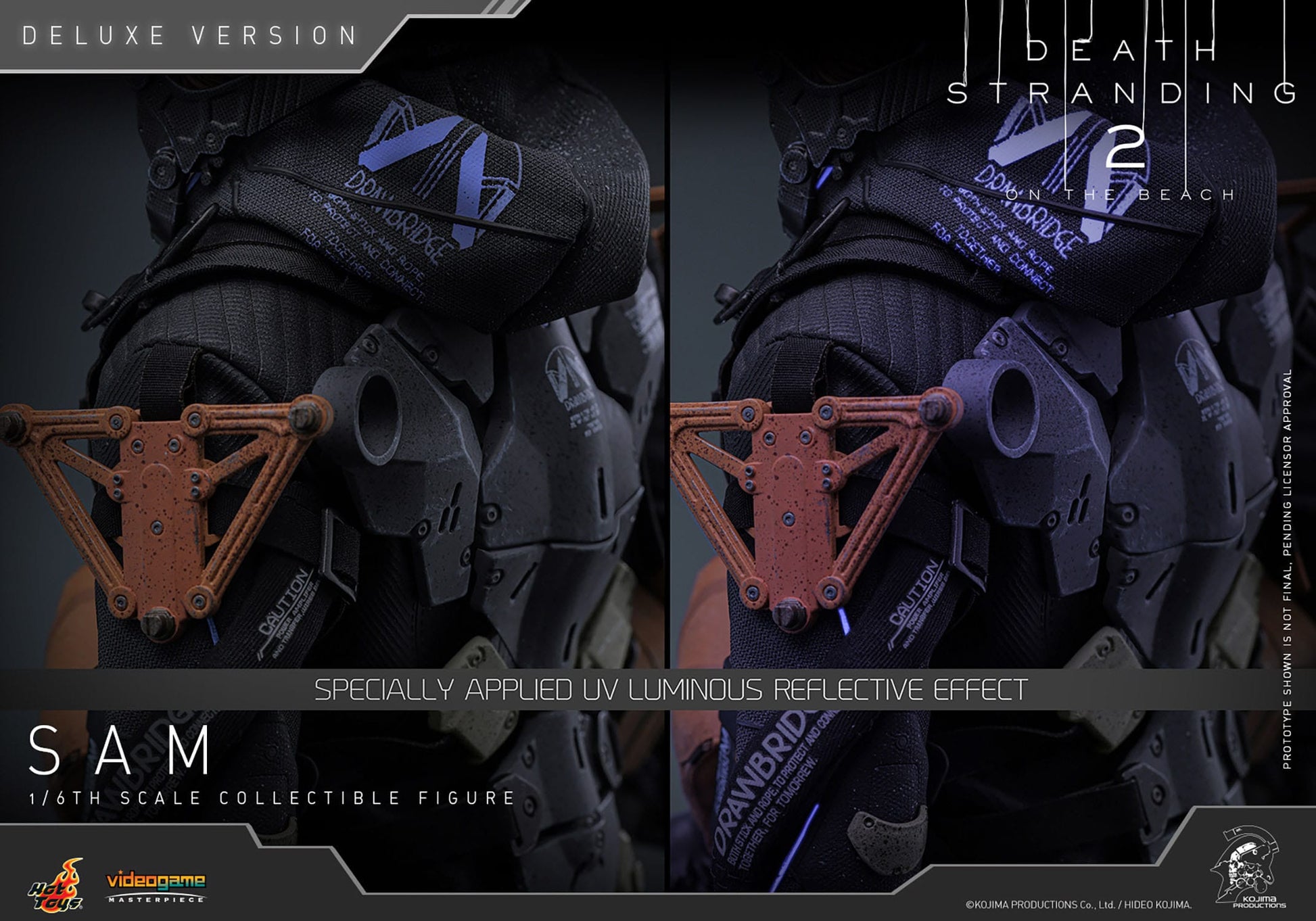 Death Stranding 2: On The Beach: Sam: Deluxe Version: 1/6th - Hot Toys Action Figures