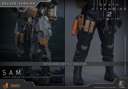 Death Stranding 2: On The Beach: Sam: Deluxe Version: 1/6th - Hot Toys Action Figures
