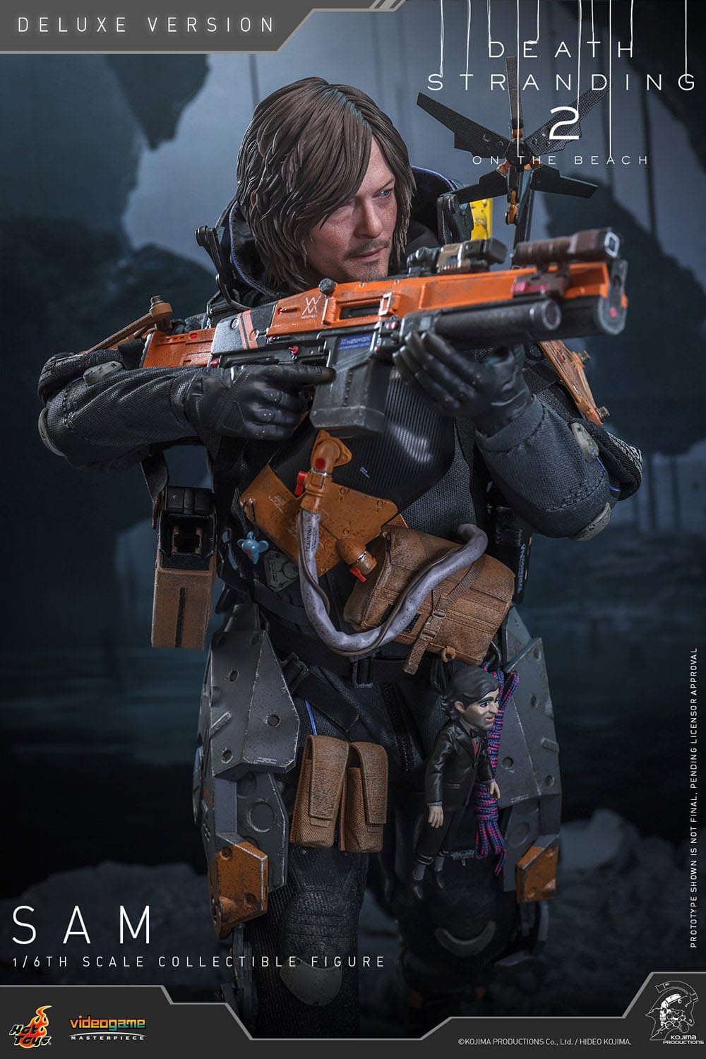 Death Stranding 2: On The Beach: Sam: Deluxe Version: 1/6th - Hot Toys Action Figures
