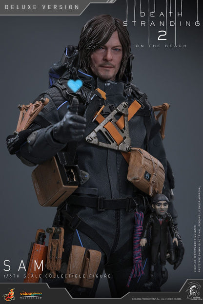 Death Stranding 2: On The Beach: Sam: Deluxe Version: 1/6th - Hot Toys Action Figures