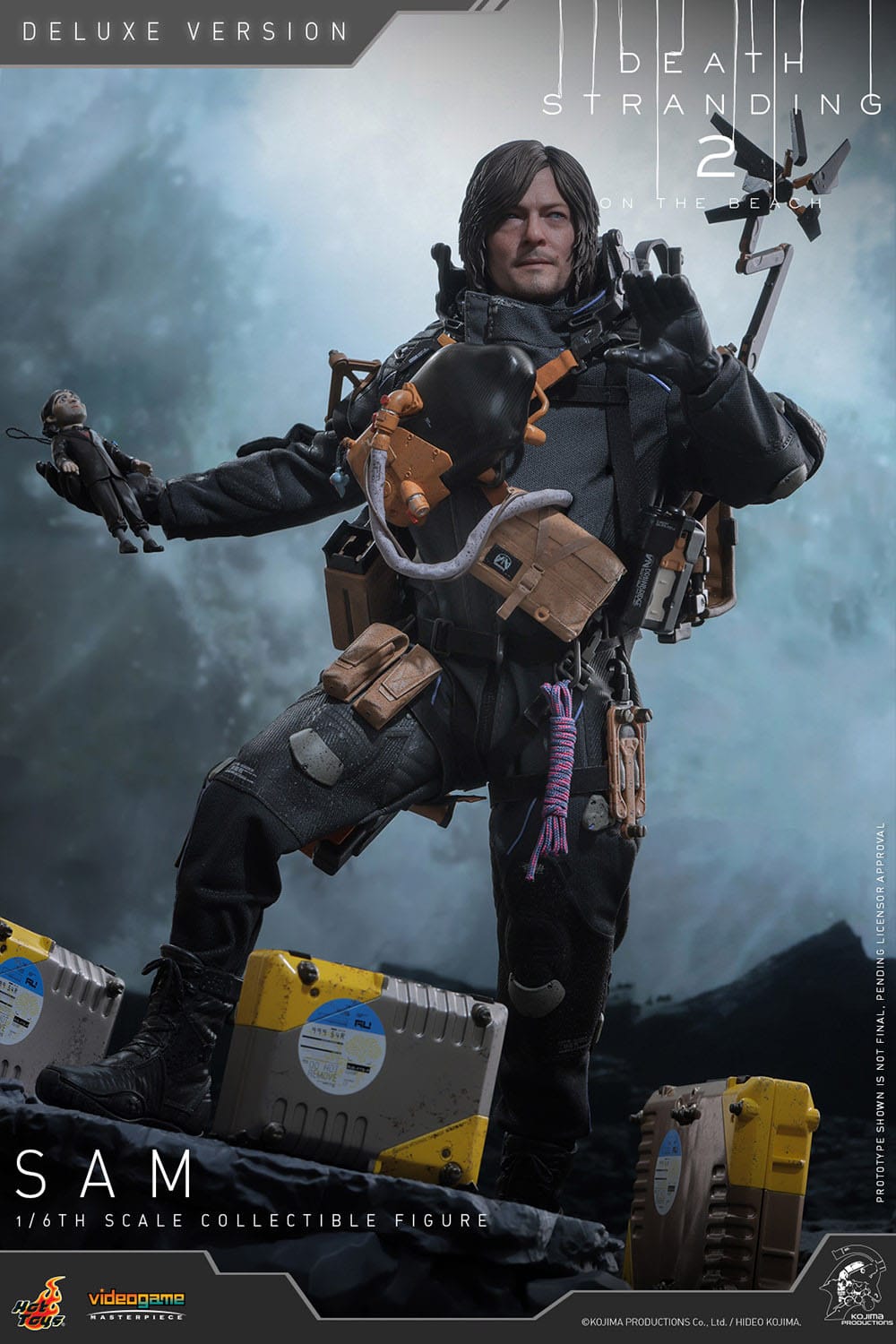 Death Stranding 2: On The Beach: Sam: Deluxe Version: 1/6th - Hot Toys Action Figures