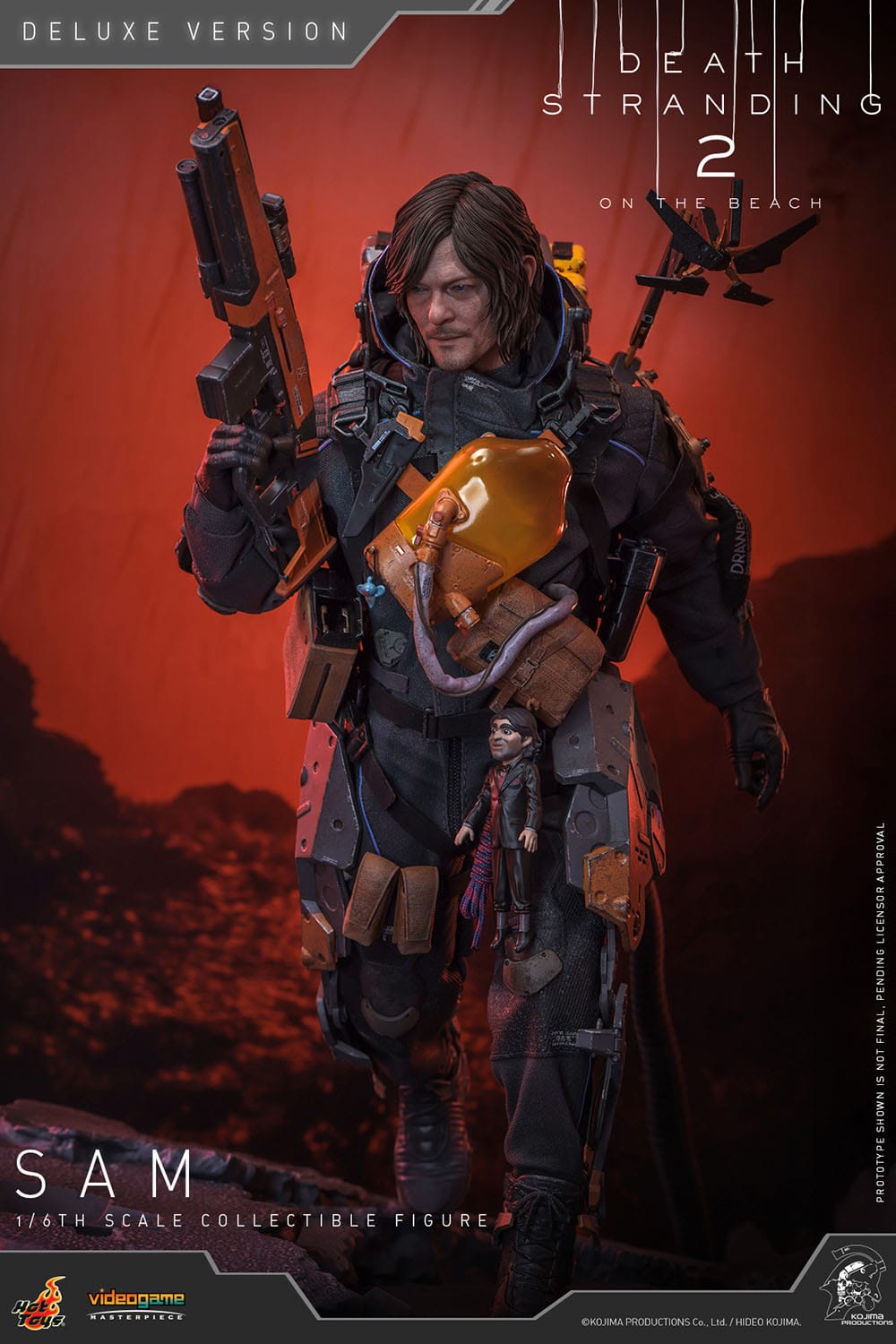 Death Stranding 2: On The Beach: Sam: Deluxe Version: 1/6th - Hot Toys Action Figures