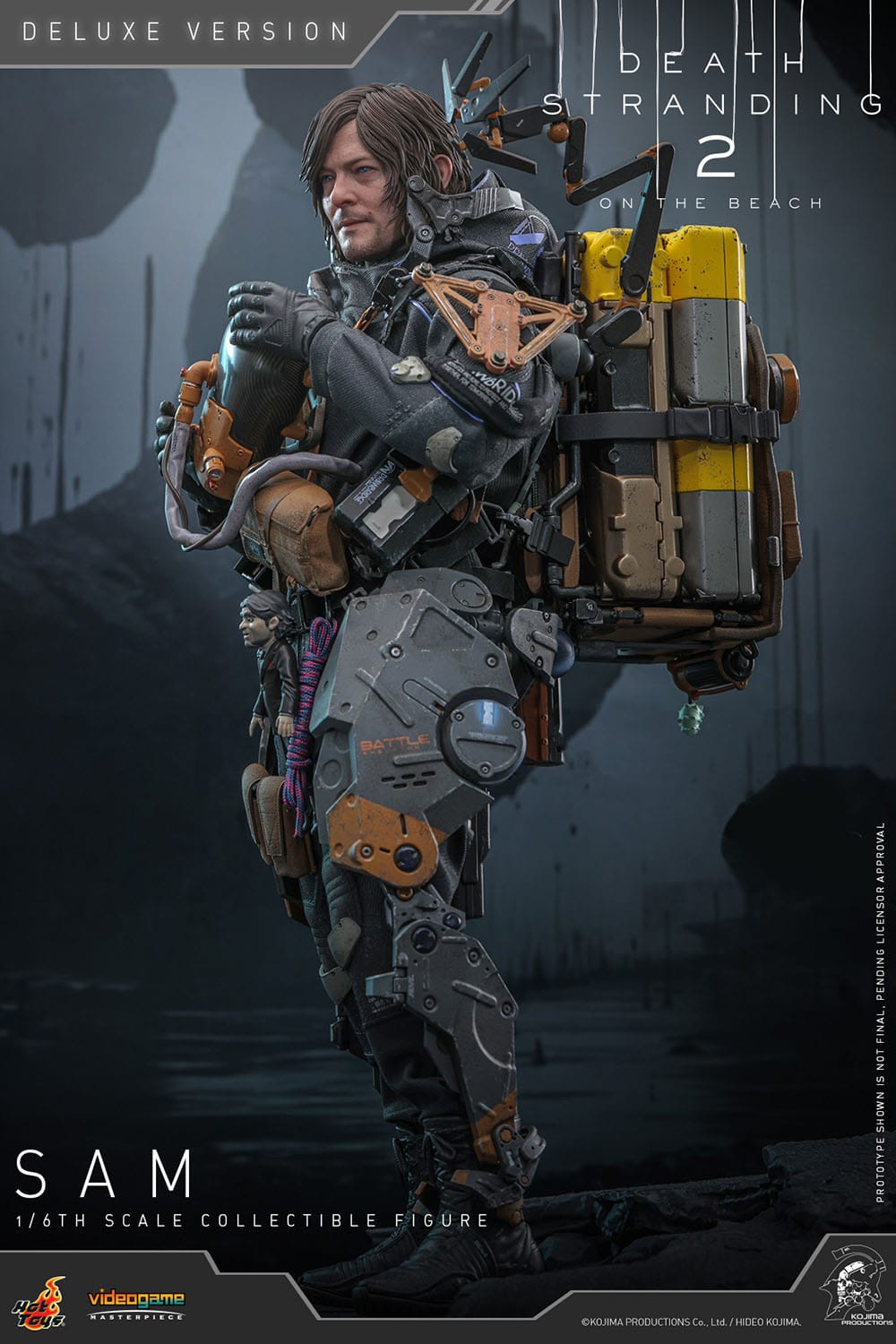 Death Stranding 2: On The Beach: Sam: Deluxe Version: 1/6th - Hot Toys Action Figures