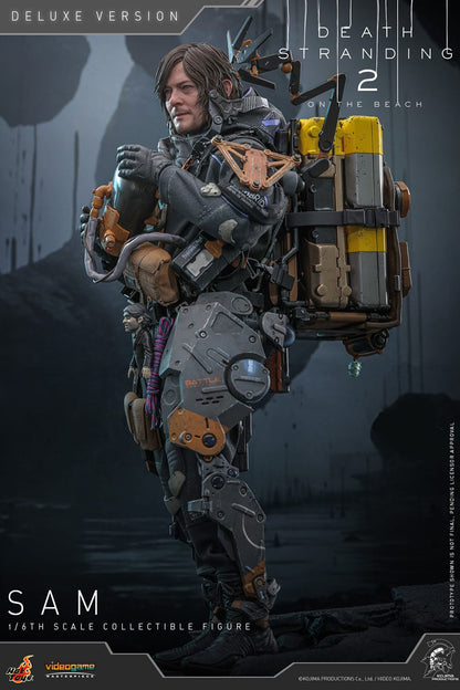 Death Stranding 2: On The Beach: Sam: Deluxe Version: 1/6th - Hot Toys Action Figures