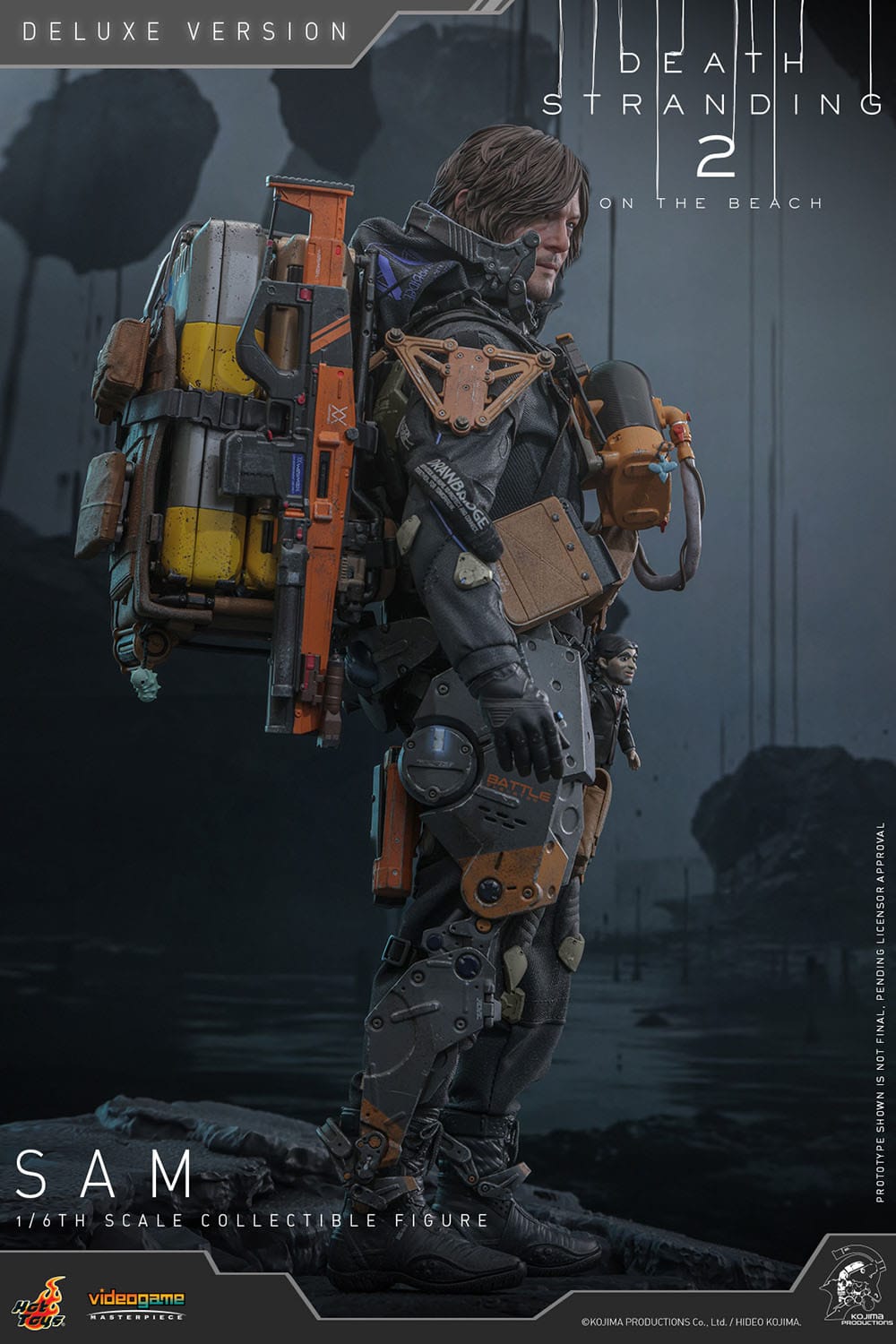 Death Stranding 2: On The Beach: Sam: Deluxe Version: 1/6th - Hot Toys Action Figures