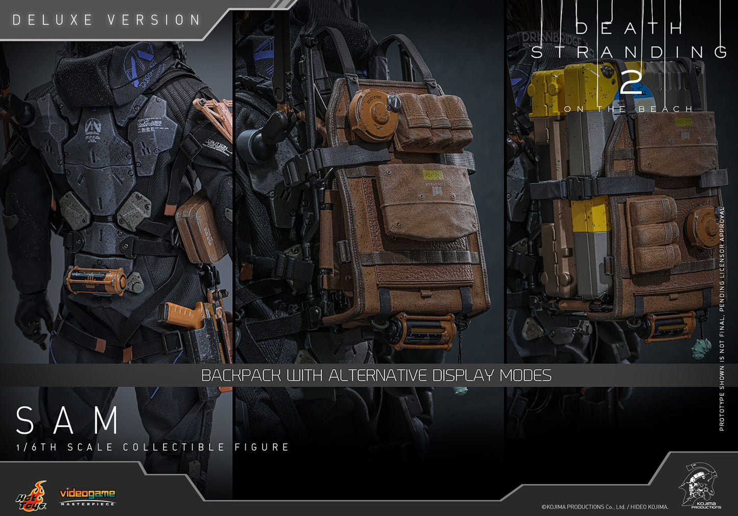 Death Stranding 2: On The Beach: Sam: Deluxe Version: 1/6th Scale Action Figure: Hot Toys by Hot Toys – Action Figure, [scale], UK stockist Planet Action Figures