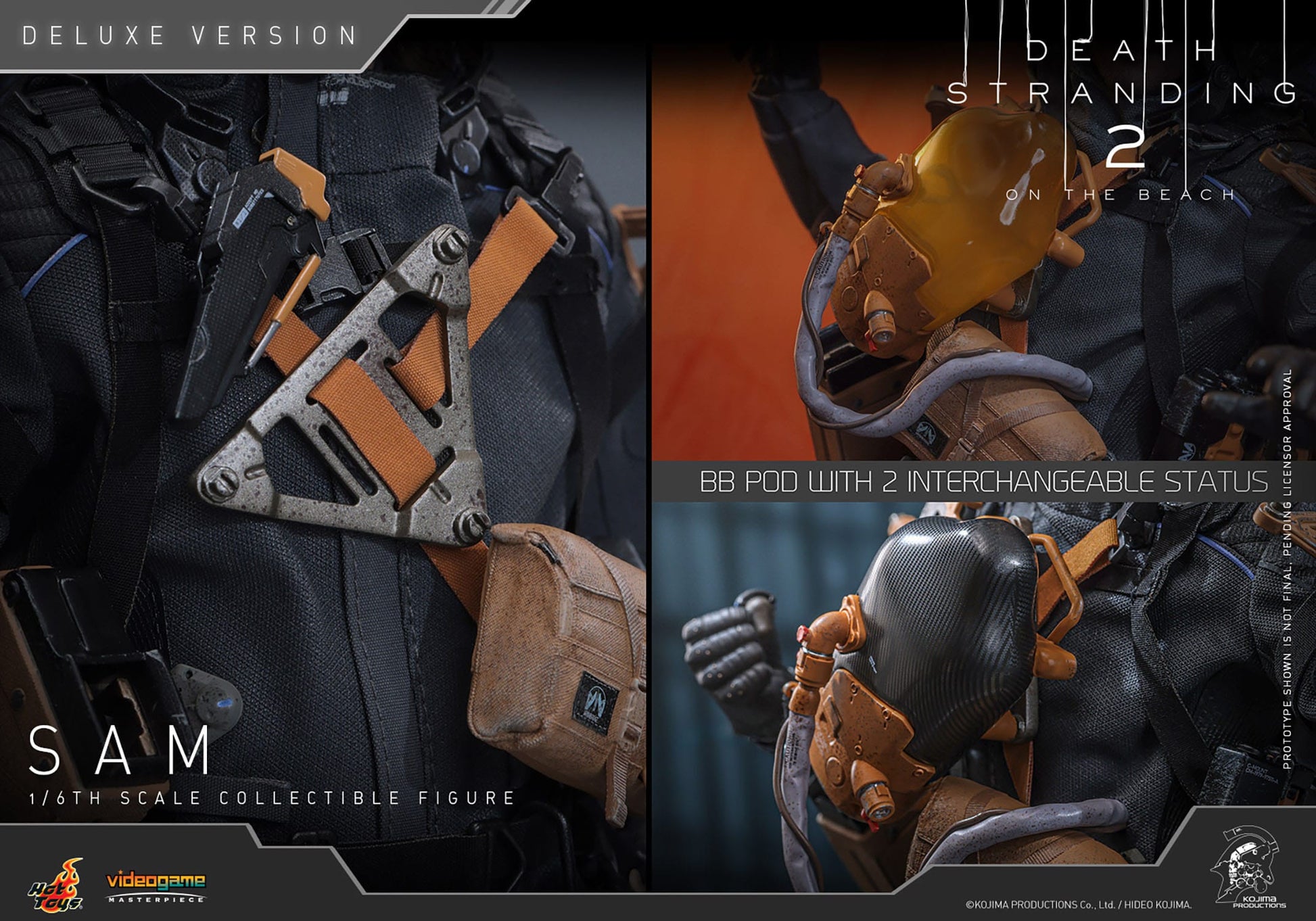 Death Stranding 2: On The Beach: Sam: Deluxe Version: 1/6th Scale Action Figure: Hot Toys by Hot Toys – Action Figure, [scale], UK stockist Planet Action Figures
