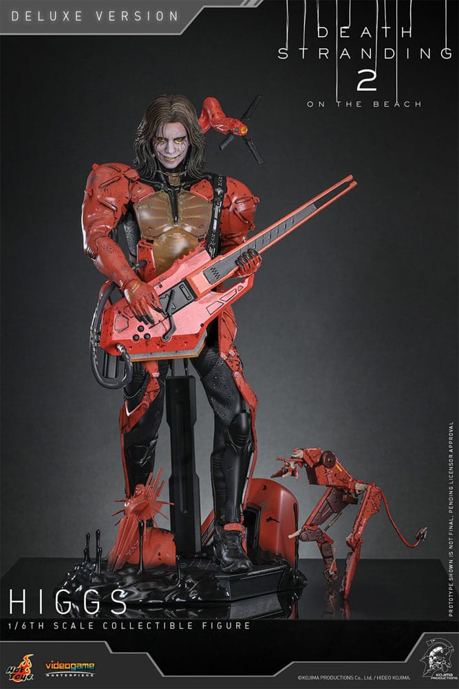 Death Stranding 2: On the Beach Videogame Masterpiece Action Figure 1/6 Higgs (Deluxe Version) 33 cm - Hot Toys Action figures