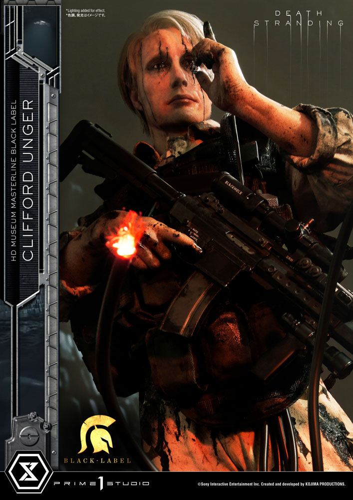 Death Stranding Statue 1/2 Clifford Unger Black Label 103 cm - Prime 1 Studio Statues