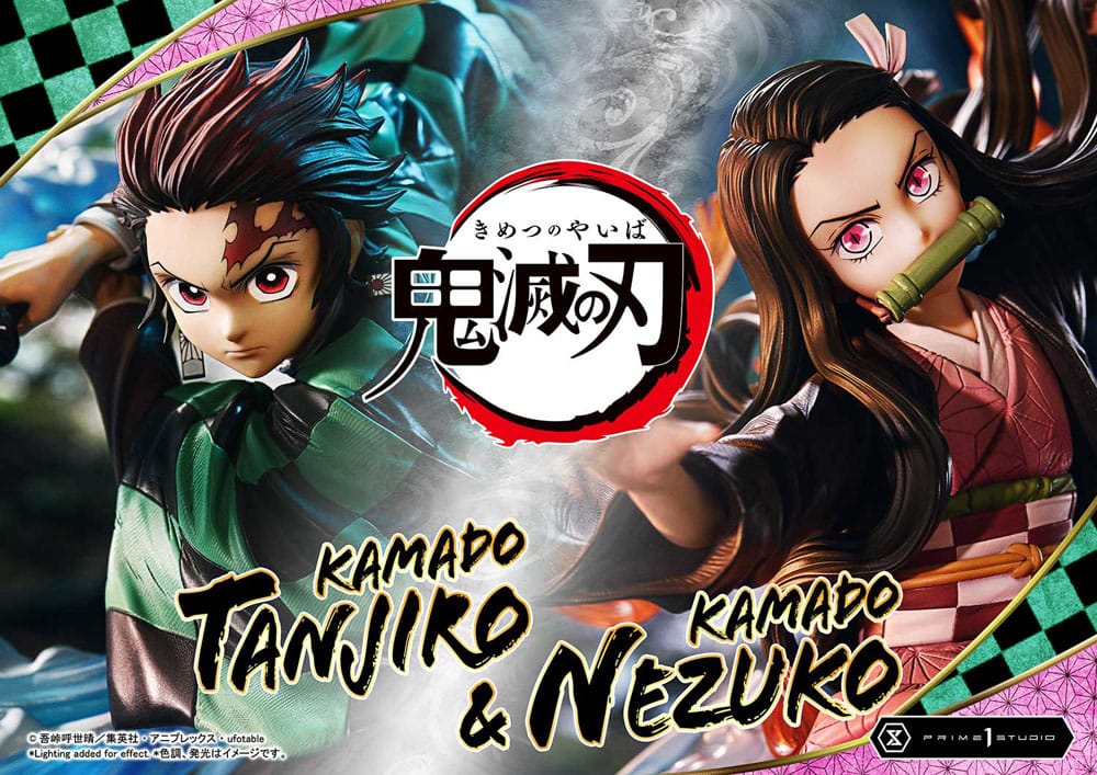 Demon Slayer: Kimetsu no Yaiba Concept Masterline Series Statue 1/6 Nezuko & Tanjiro 56 cm - Prime 1 Studio Statues