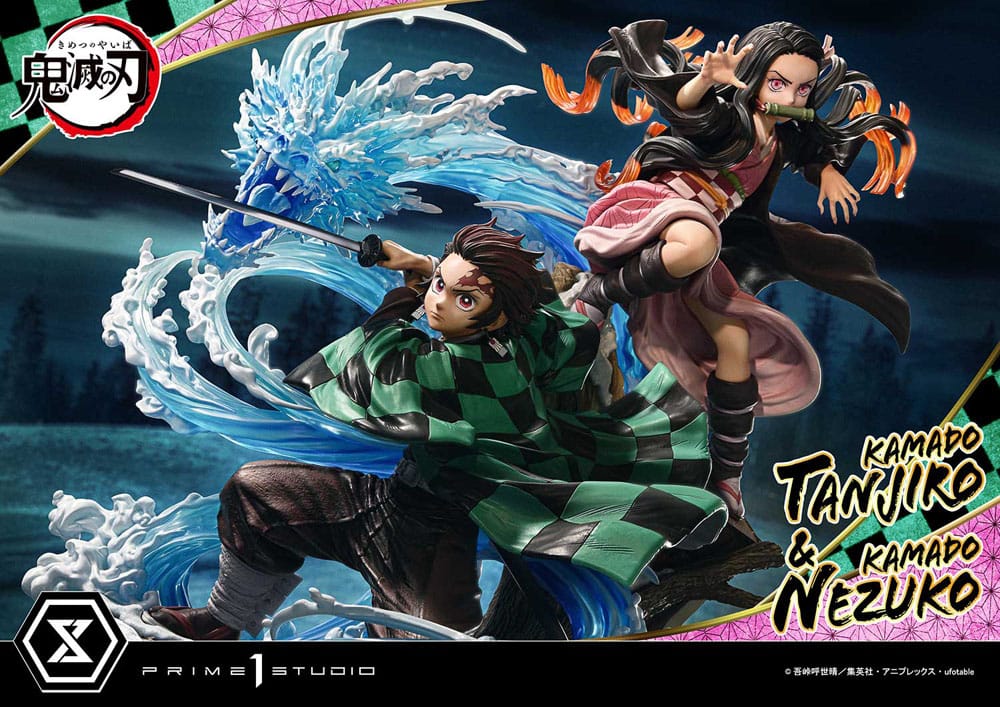 Demon Slayer: Kimetsu no Yaiba Concept Masterline Series Statue 1/6 Nezuko & Tanjiro 56 cm - Prime 1 Studio Statues