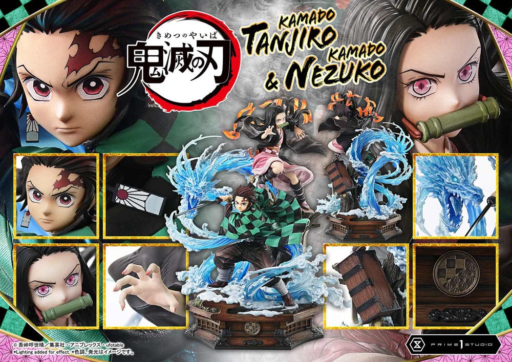 Demon Slayer: Kimetsu no Yaiba Concept Masterline Series Statue 1/6 Nezuko & Tanjiro 56 cm - Prime 1 Studio Statues