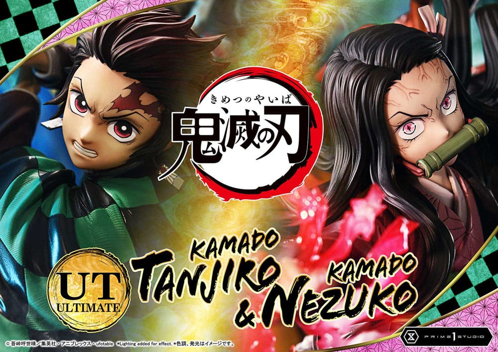 Demon Slayer: Kimetsu no Yaiba Concept Masterline Series Statue 1/6 Nezuko & Tanjiro Ultimate Bonus Ver. 56 cm - Prime 1 Studio Statues