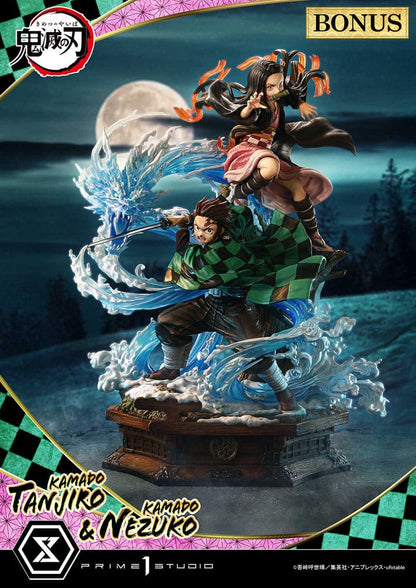 Demon Slayer: Kimetsu no Yaiba Concept Masterline Series Statue 1/6 Nezuko & Tanjiro Ultimate Bonus Ver. 56 cm - Prime 1 Studio Statues