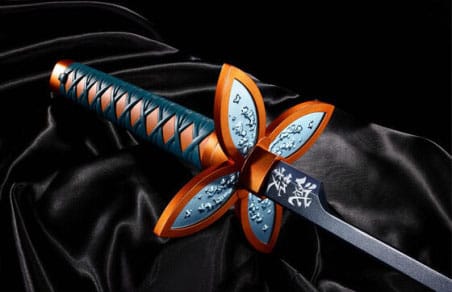 Demon Slayer: Kimetsu no Yaiba Proplica Replica 1/1 Nichirin Sword (Shinobo Kocho) 8 - Bandai Tamashii Nations Replicas: 1/1