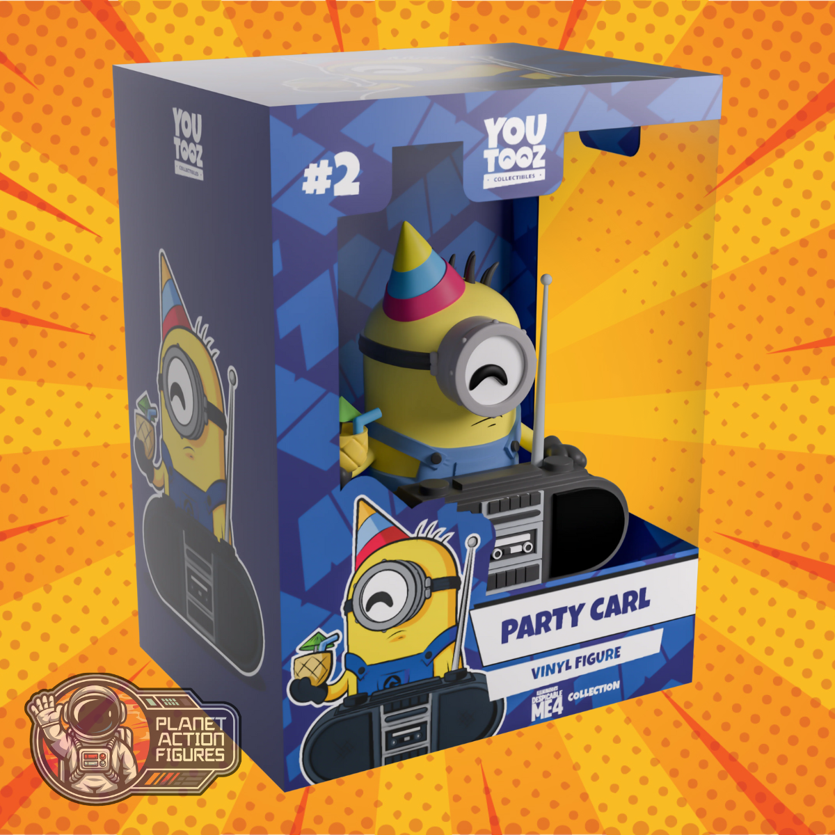 Despicable Me 4: Party Carl: Vinyl Figure: YouTooz: #2 YouTooz