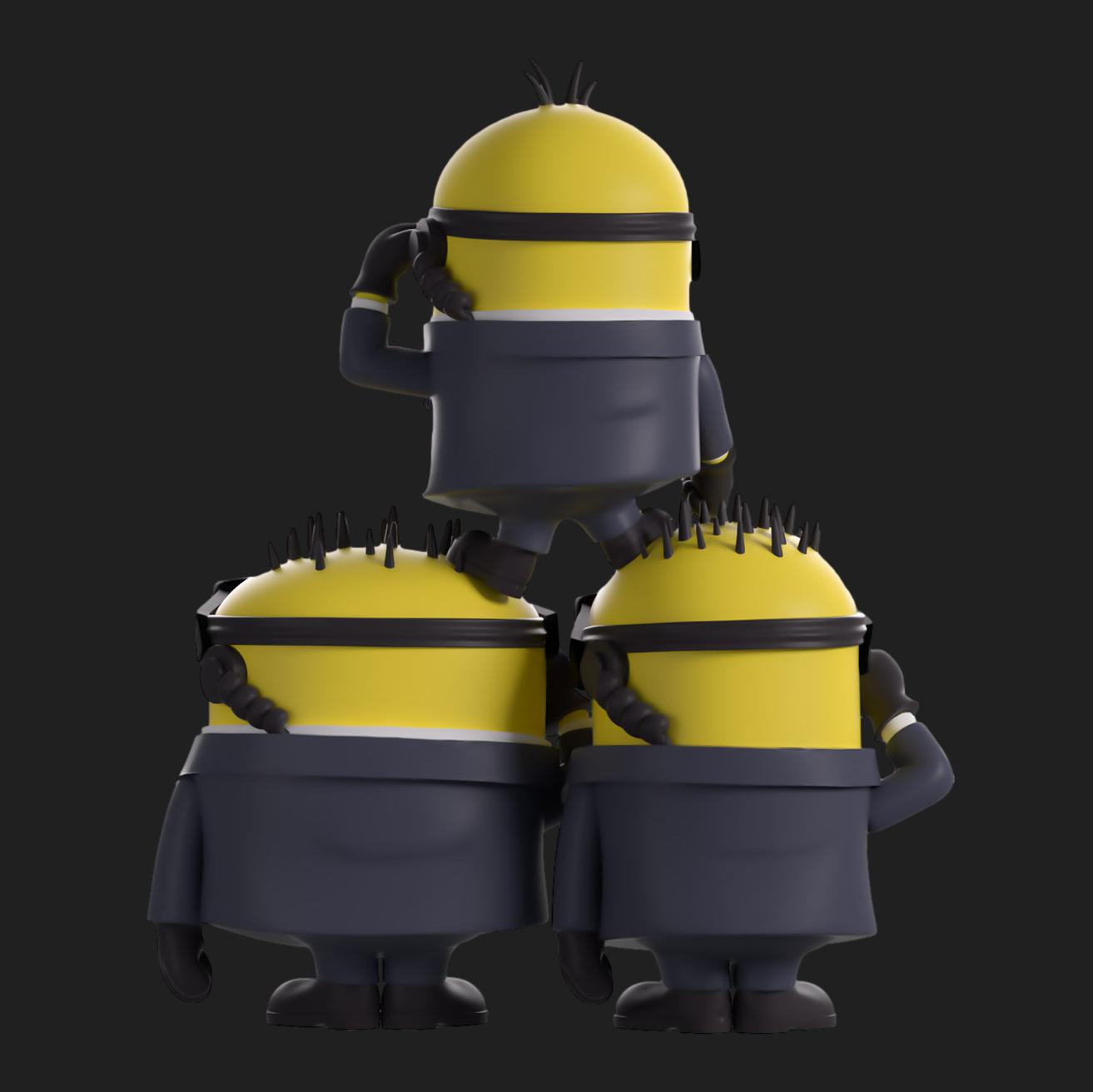 Despicable Me 4: Stacked Minions: Vinyl Figure: YouTooz: #3 YouTooz