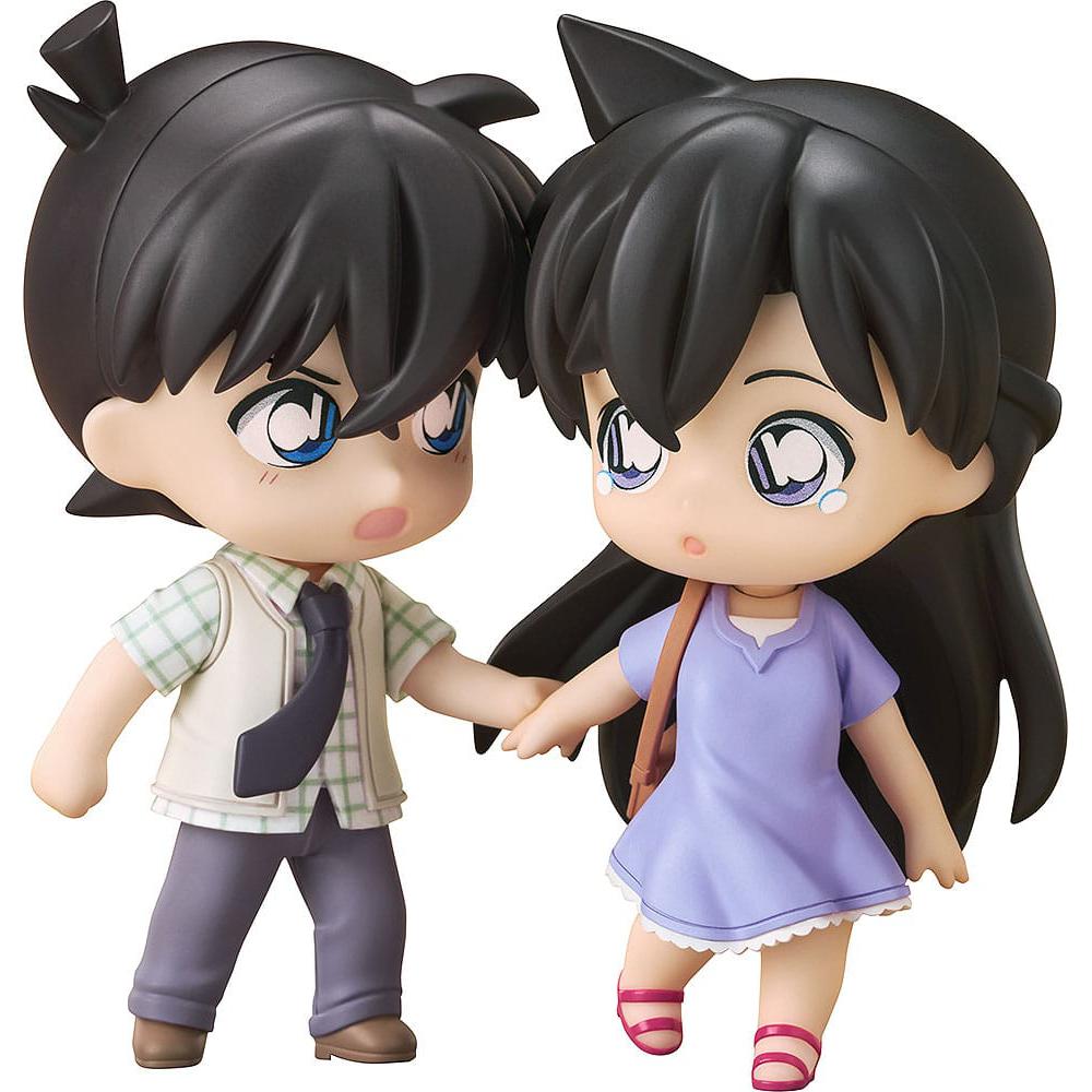 Detective Conan: Shinichi Kudo & Ran Mori: Qset+ Mini-Figure 2-Pack: 8cm Good Smile Company