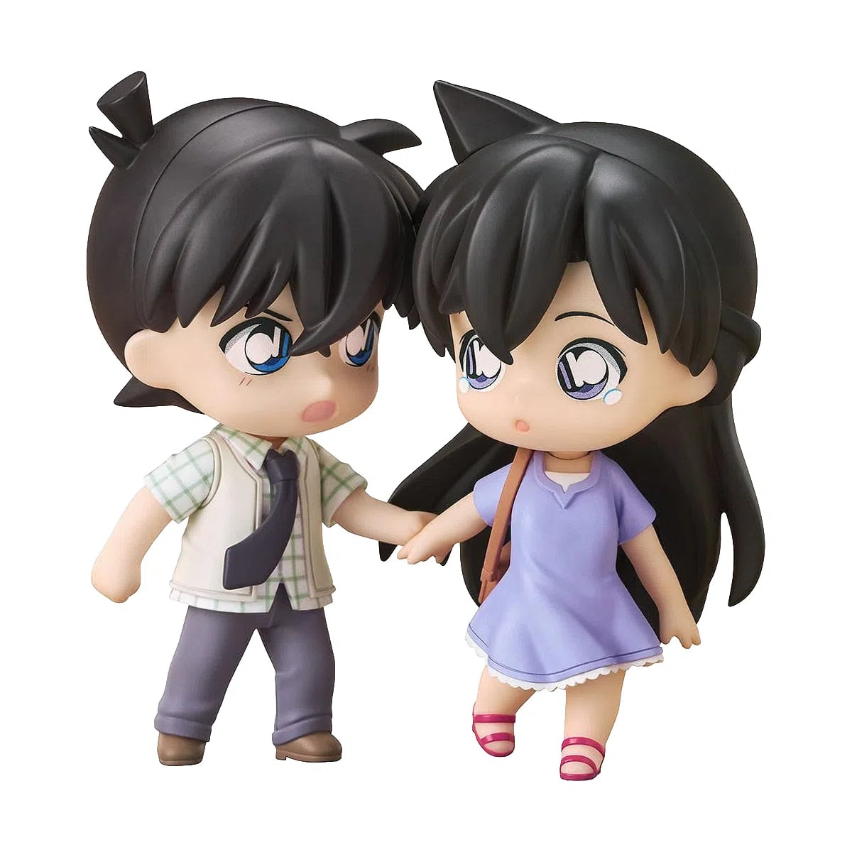 Detective Conan: Shinichi Kudo & Ran Mori: Qset+ Mini-Figure 2-Pack: 8cm