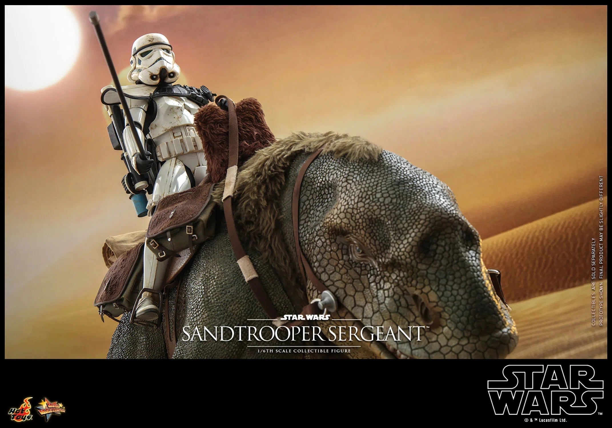 Dewback Deluxe & Sandtrooper Sergeant: Star Wars: A New Hope Hot Toys