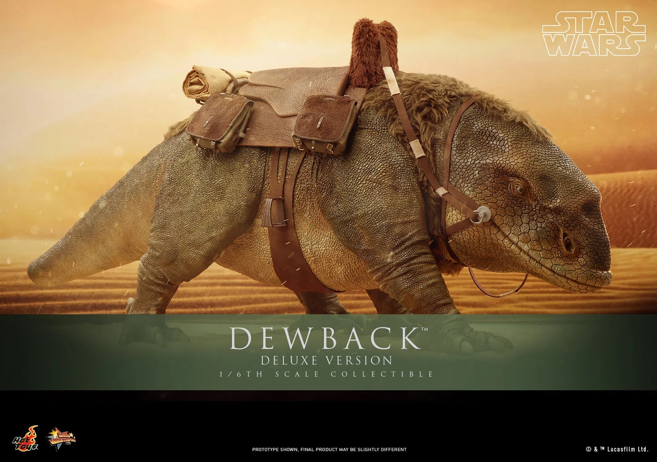 Dewback Deluxe & Sandtrooper Sergeant: Star Wars: A New Hope Hot Toys