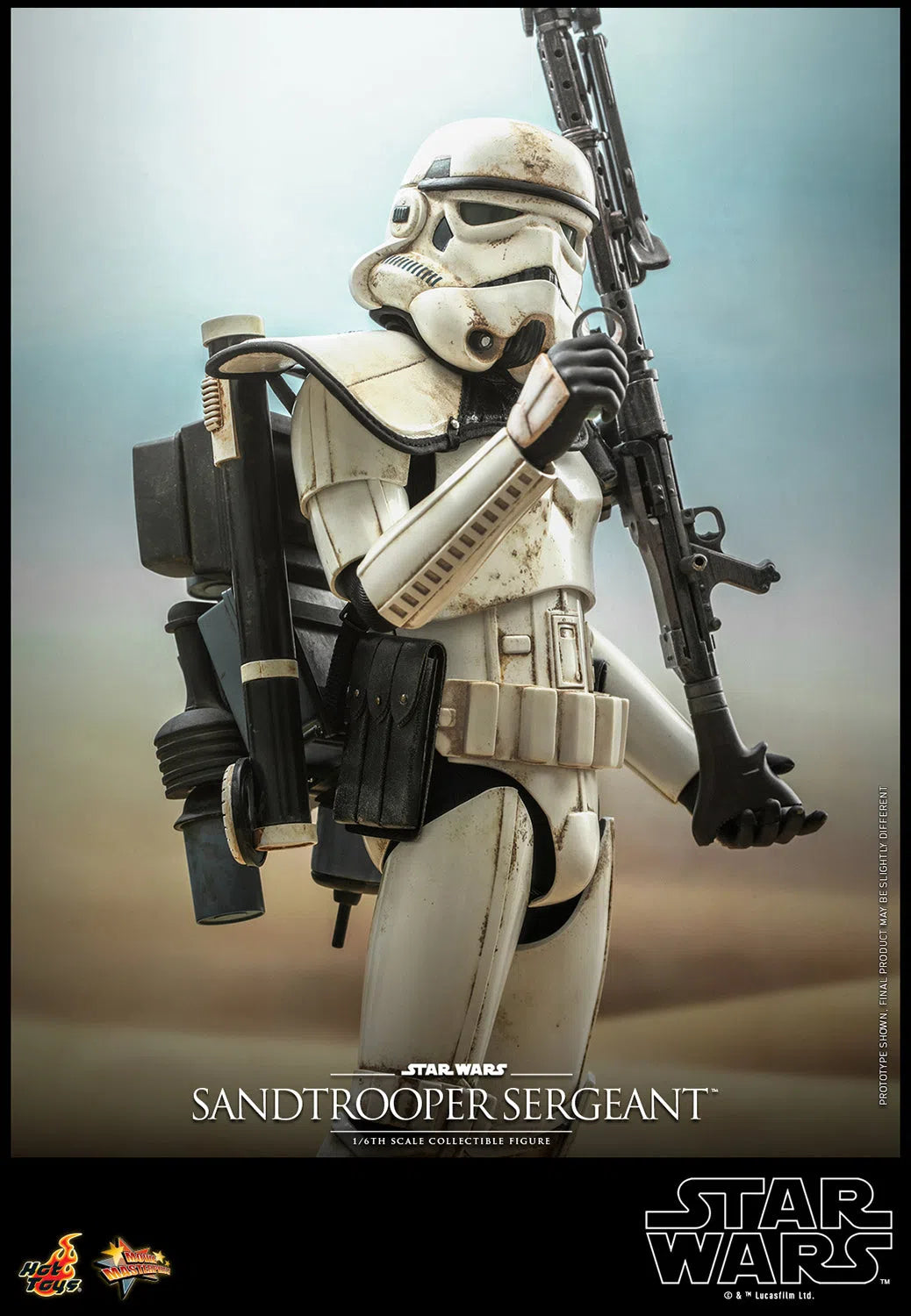 Dewback Deluxe & Sandtrooper Sergeant: Star Wars: A New Hope Hot Toys