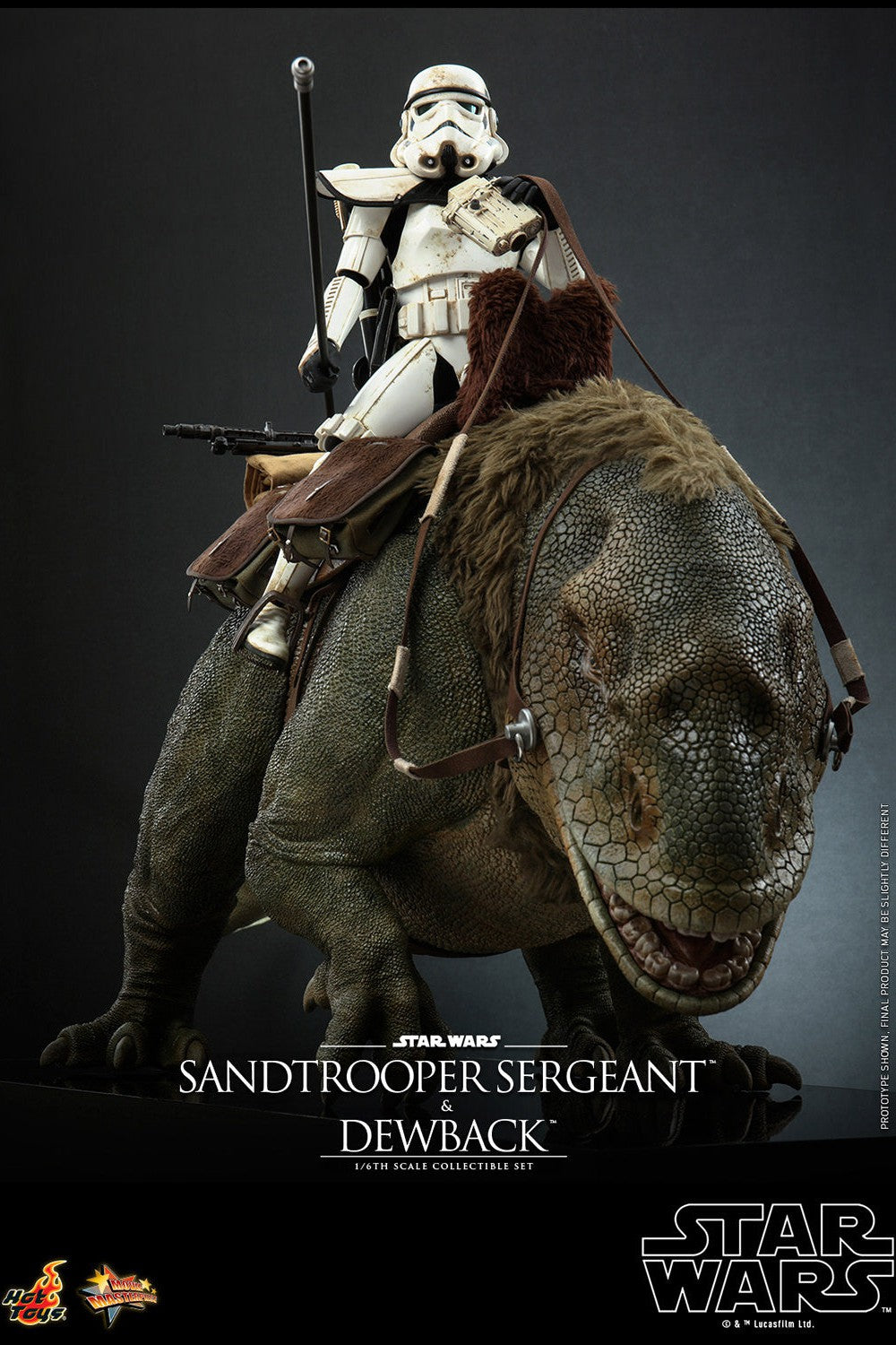 Dewback Deluxe & Sandtrooper Sergeant: Star Wars: A New Hope Hot Toys