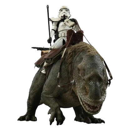 Dewback Deluxe & Sandtrooper Sergeant: Star Wars: A New Hope - Hot Toys Action Figures