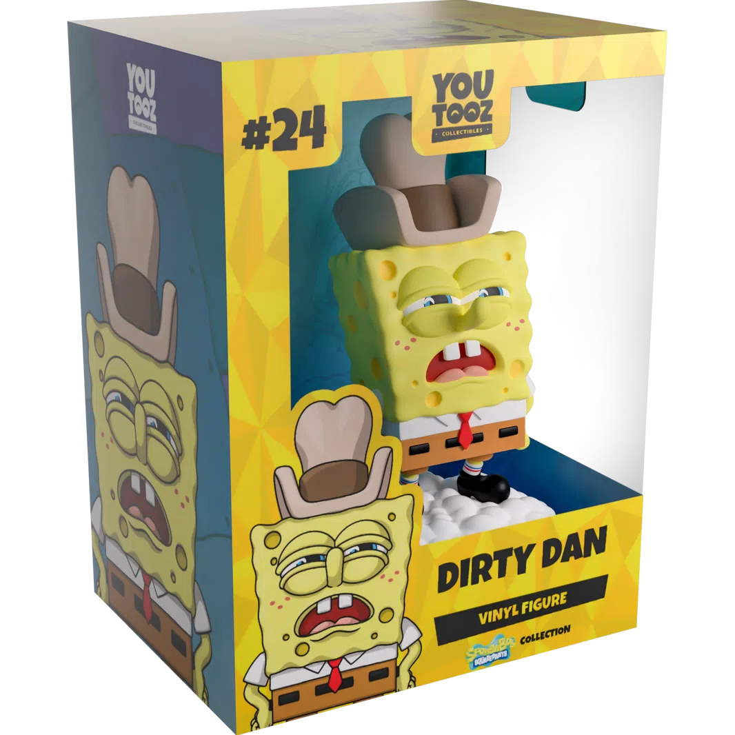 Spongebob Squarepants: Dirty Dan: Vinyl Figure: YouTooz