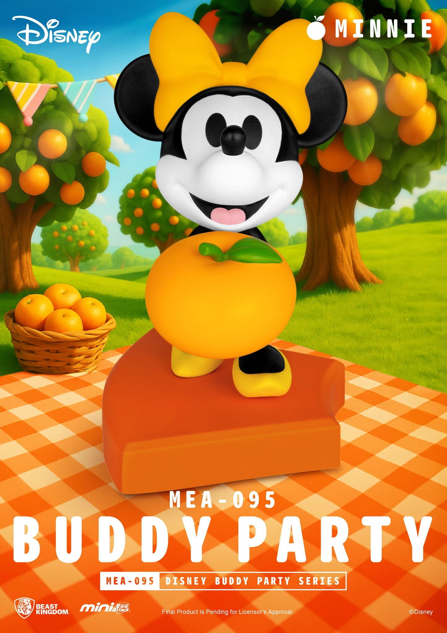 Disney: Buddy Party: Mini Egg Attack: Box of 6 - Beast Kingdom Toys Blind Box