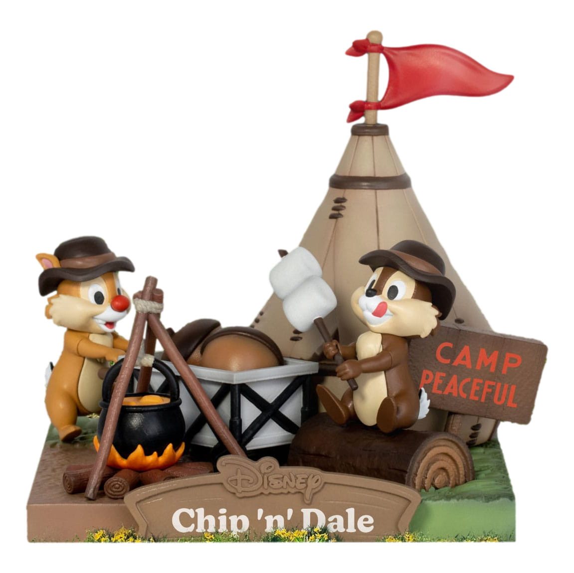 Disney: Chip & Dale Campsite: D-Stage Diorama - Beast Kingdom Toys Diorama