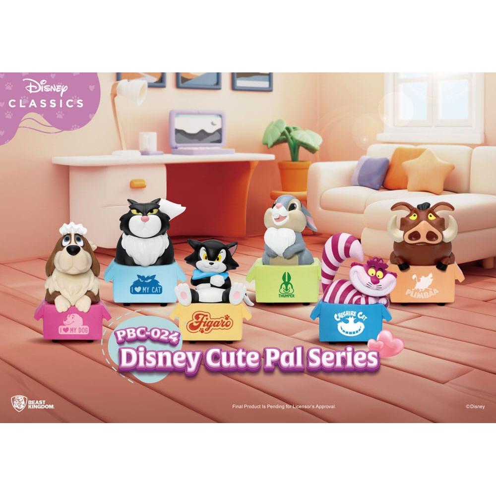 Disney Pull Back Cars Blind Box Cute Pal Box Qty 6 5 cm - Beast Kingdom Toys Action toys, Blind Boxes