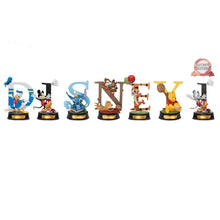 Disney Mini Diorama Stage Statues 6-pack Alphabet Art - Beast Kingdom Toys Dioramas