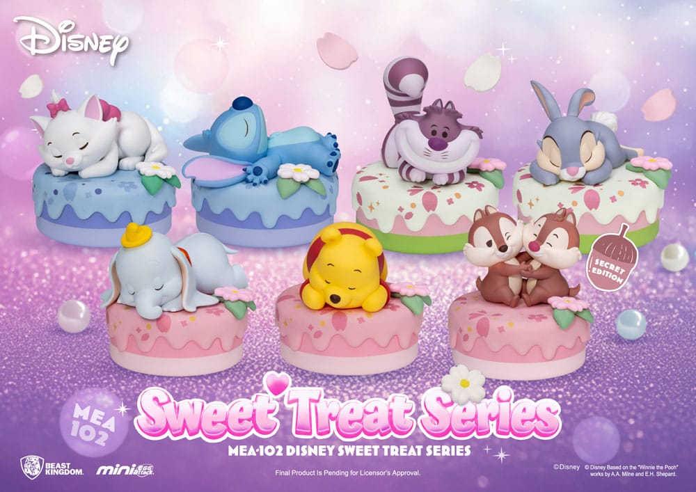 Disney Mini Egg Attack Blind Box Figures Sweet treat 5 cm Assortment (6) - Beast Kingdom Toys Blind Box