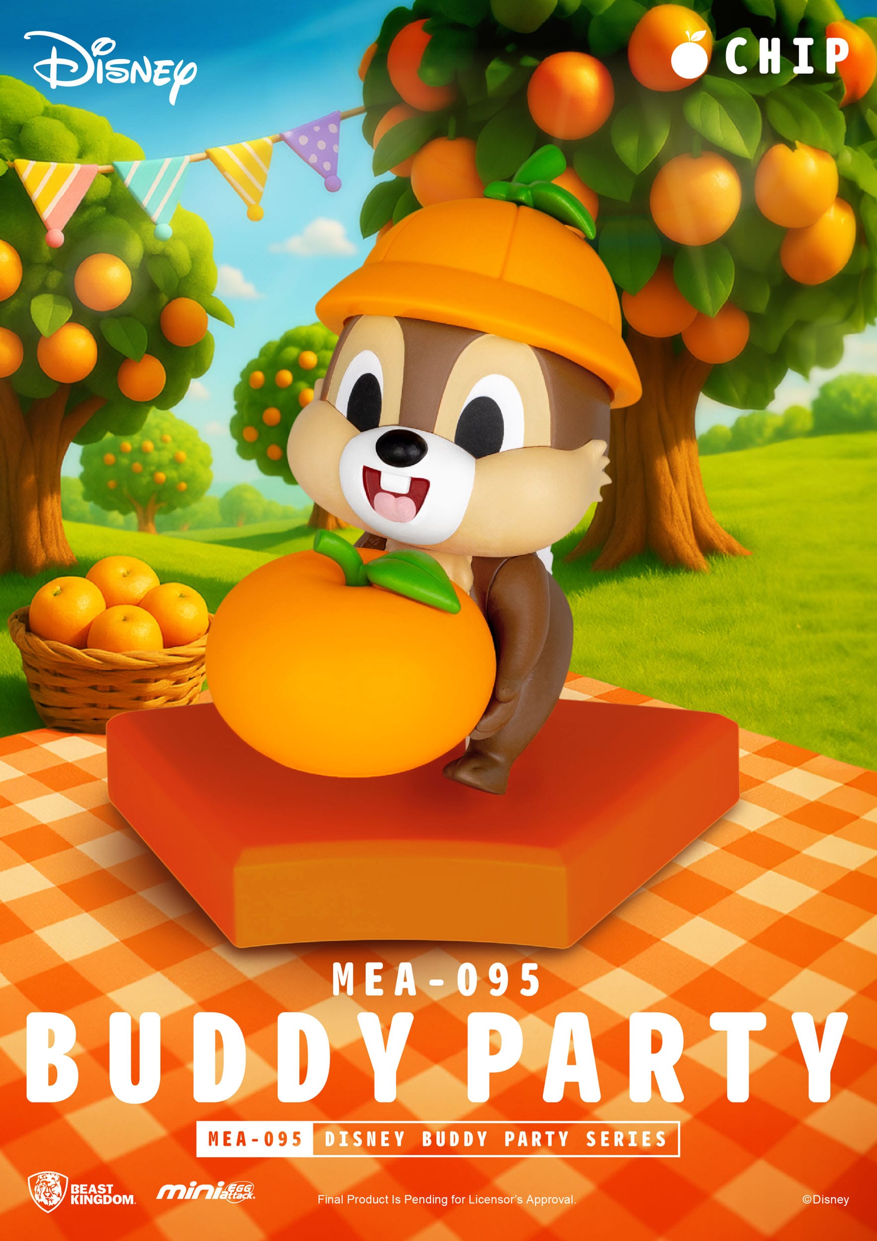 Disney: Mini Egg Attack: Buddy Party Series: Boxed Set of 6 Figures - Beast Kingdom Toys Blind Box