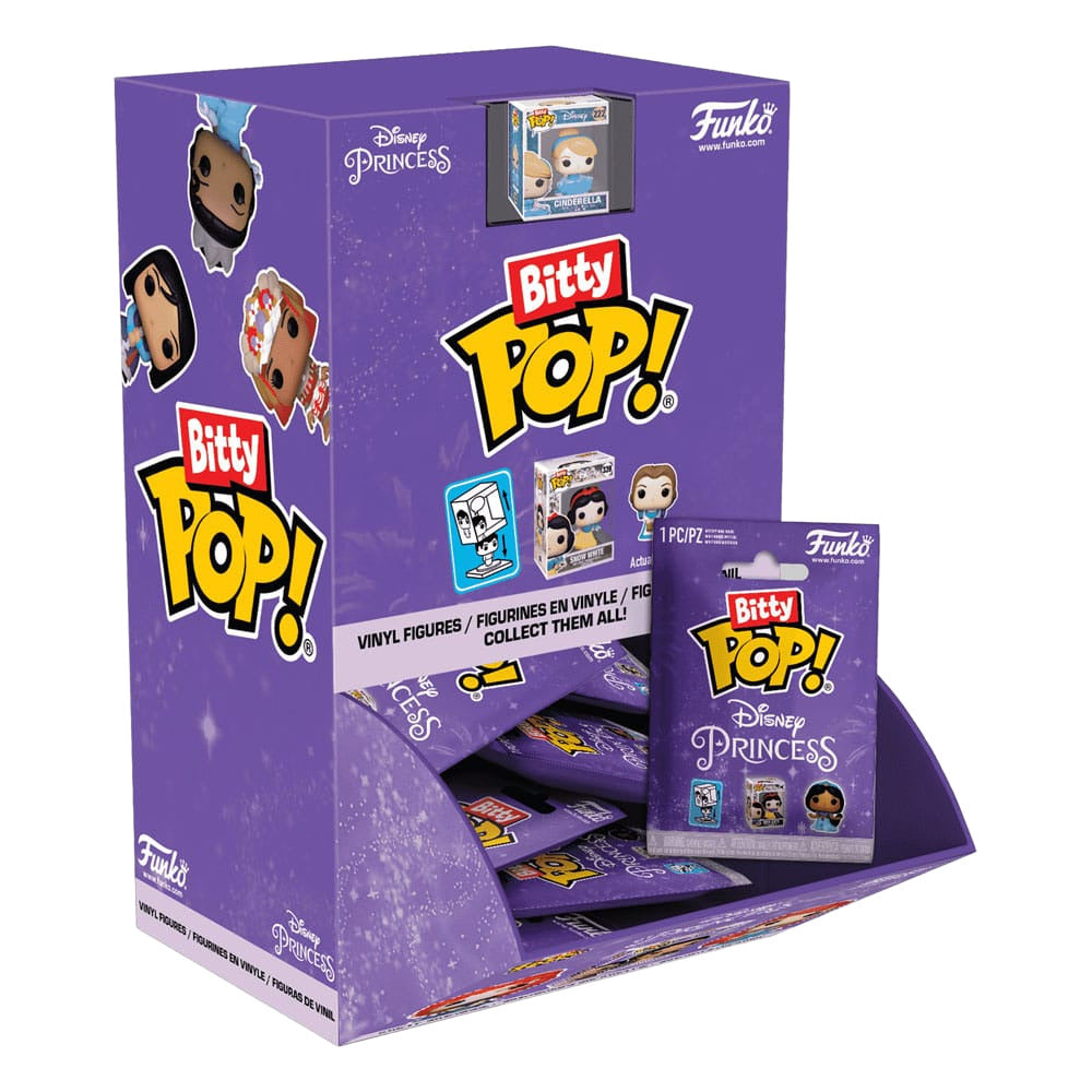 Disney Princess Mystery Bitty POP! Vinyl Figures 2 cm Display (32) - Funko Blind Boxes