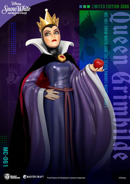 Disney: Snow White and the Seven Dwarfs: Queen Grimhilde: Master Craft Statue - Beast Kingdom Toys Statue