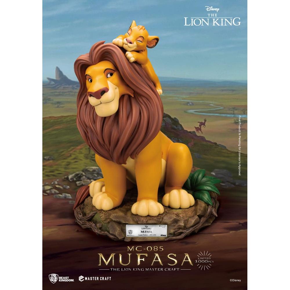 Disney: The Lion King: Mufasa: Master Craft Statue - Beast Kingdom Toys Statue