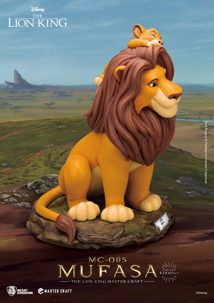 Disney: The Lion King: Mufasa: Master Craft Statue - Beast Kingdom Toys Statue