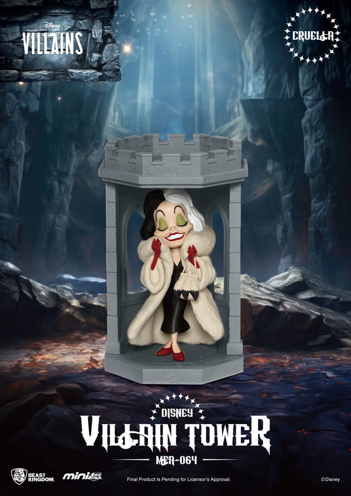 Disney Villains: Villain Tower: Mini Egg Attack: Blind Box: Box Of 6 - Beast Kingdom Toys Blind Box