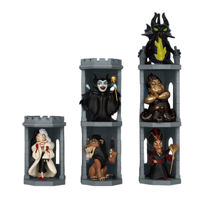 Disney Villains: Villain Tower: Mini Egg Attack: Blind Box: Box Of 6 - Beast Kingdom Toys Blind Box