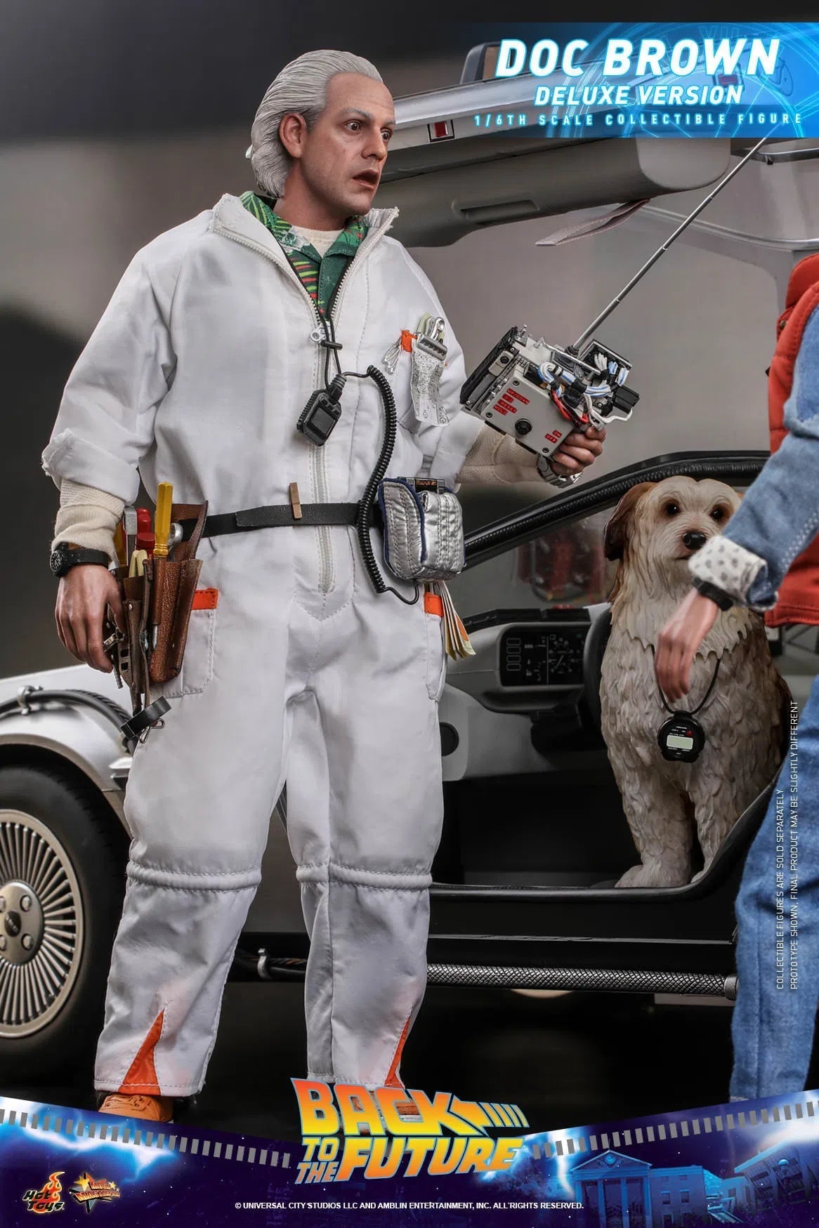 Doc Brown: Back To The Future: Deluxe Edition: MMS610 Hot Toys