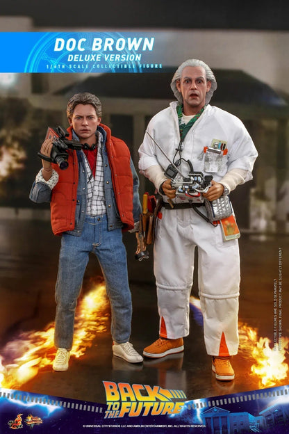 Doc Brown: Back To The Future: Deluxe Edition: MMS610 Hot Toys