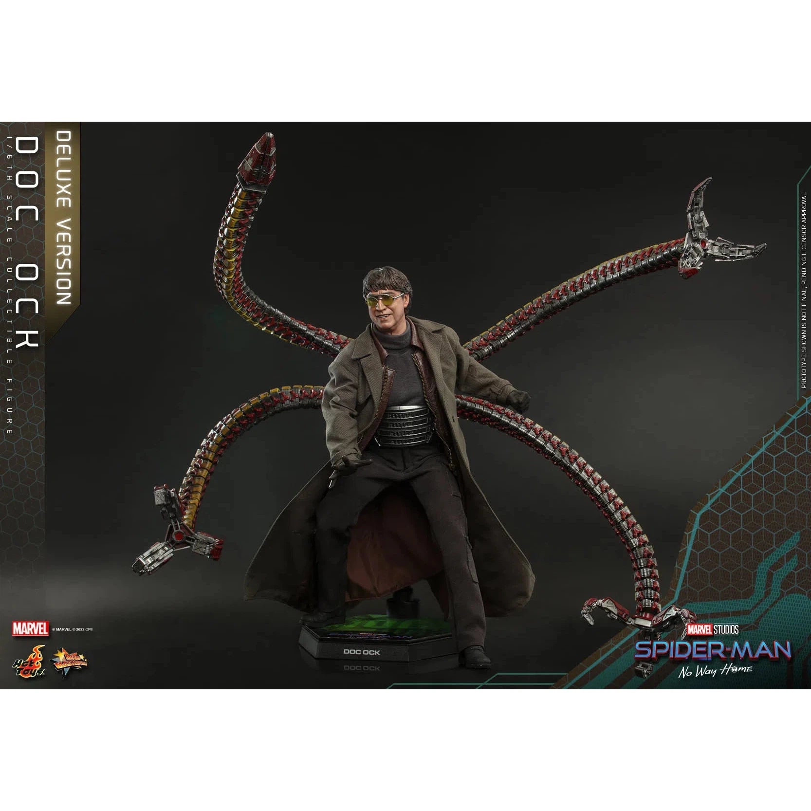 Doc Ock: Deluxe: Spider-Man: No Way Home: Marvel: MMS633 Hot Toys