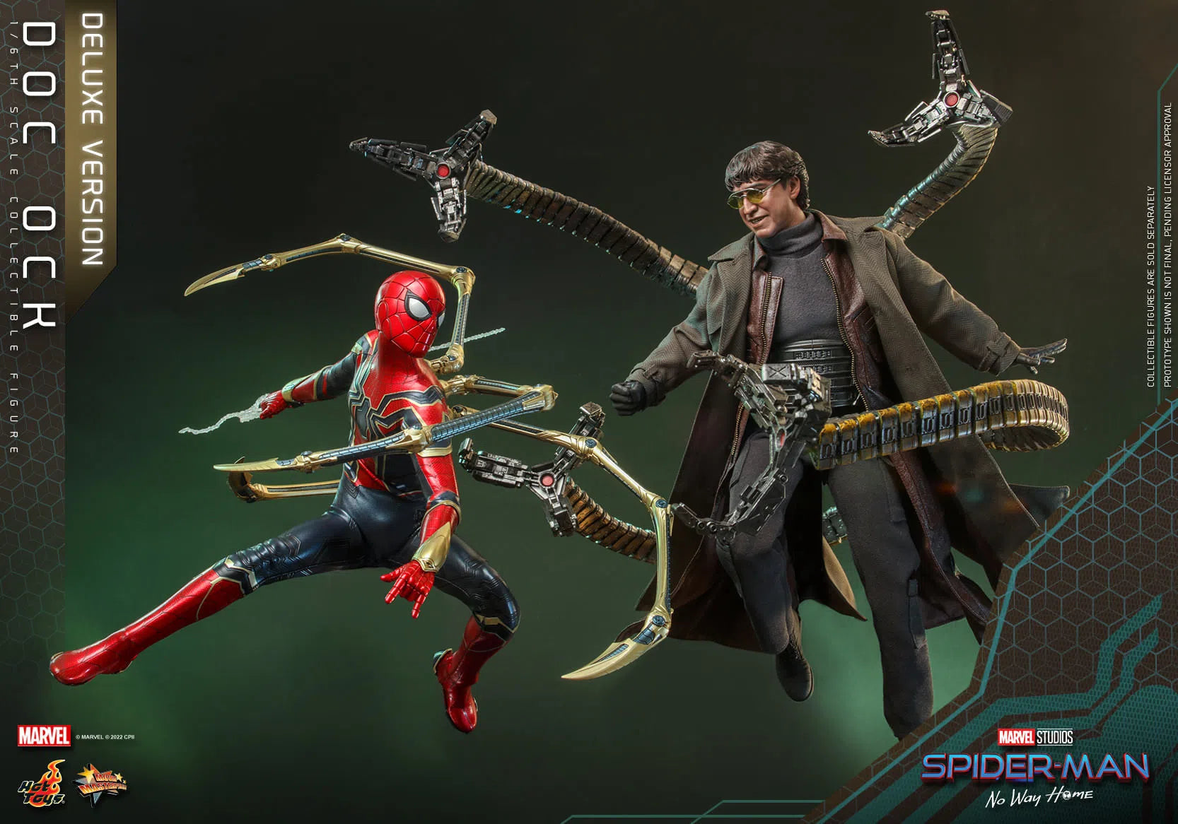 Doc Ock: Deluxe: Spider-Man: No Way Home: Marvel: MMS633 Hot Toys