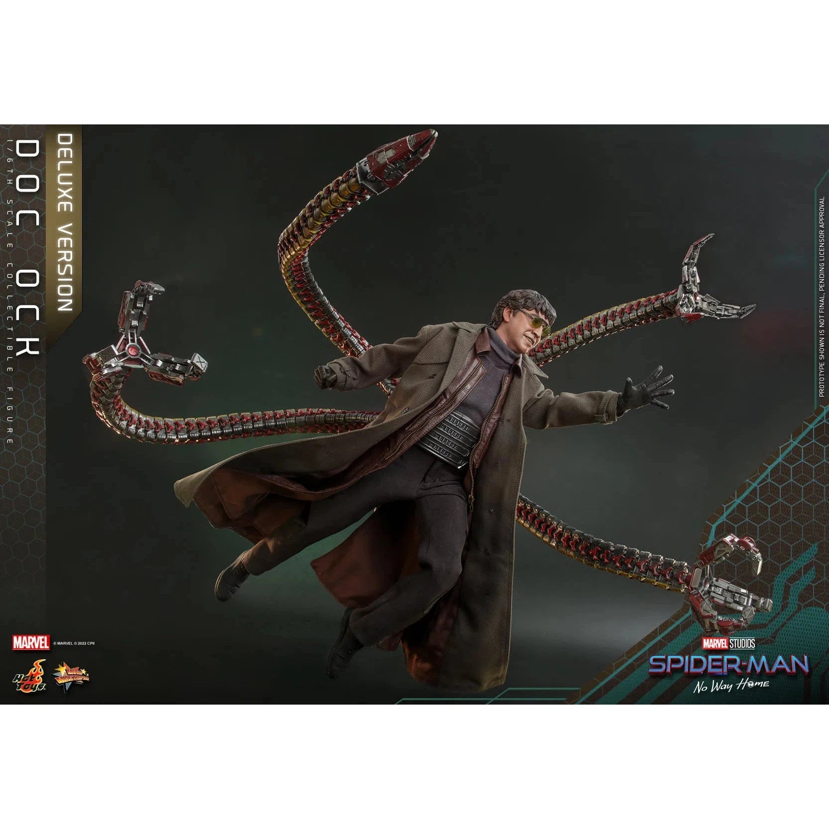 Doc Ock: Deluxe: Spider-Man: No Way Home: Marvel: MMS633 Hot Toys