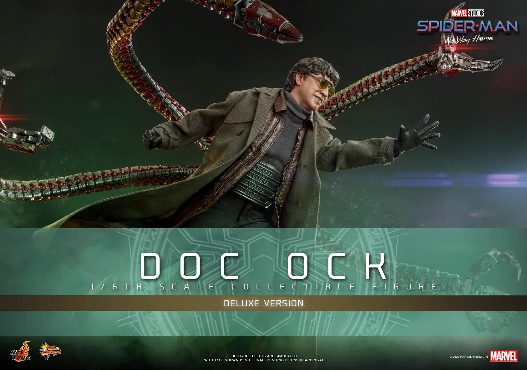 Doc Ock: Deluxe: Spider-Man: No Way Home: Marvel: MMS633 Hot Toys