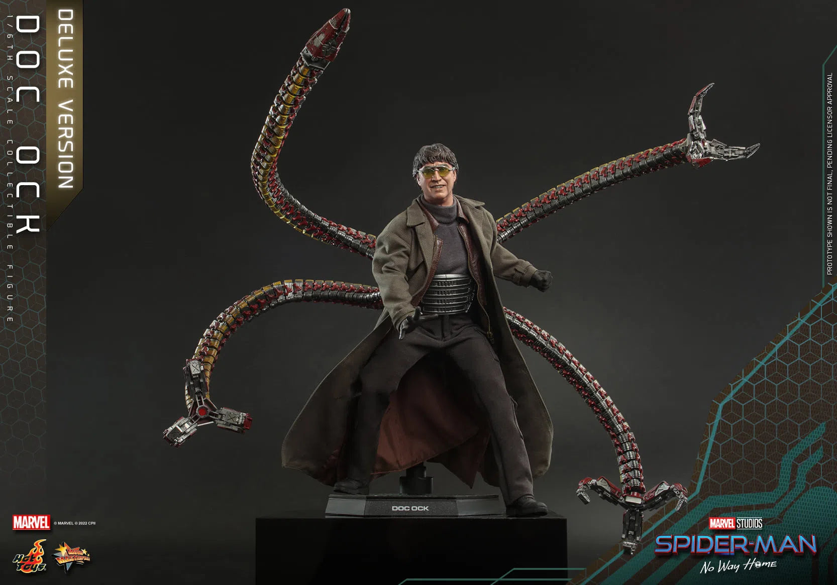 Doc Ock: Deluxe: Spider-Man: No Way Home: Marvel: MMS633 Hot Toys